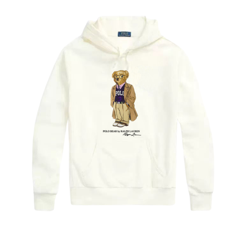 Polo Bear Hoodie – Klassisk elegans i avslappnad stil