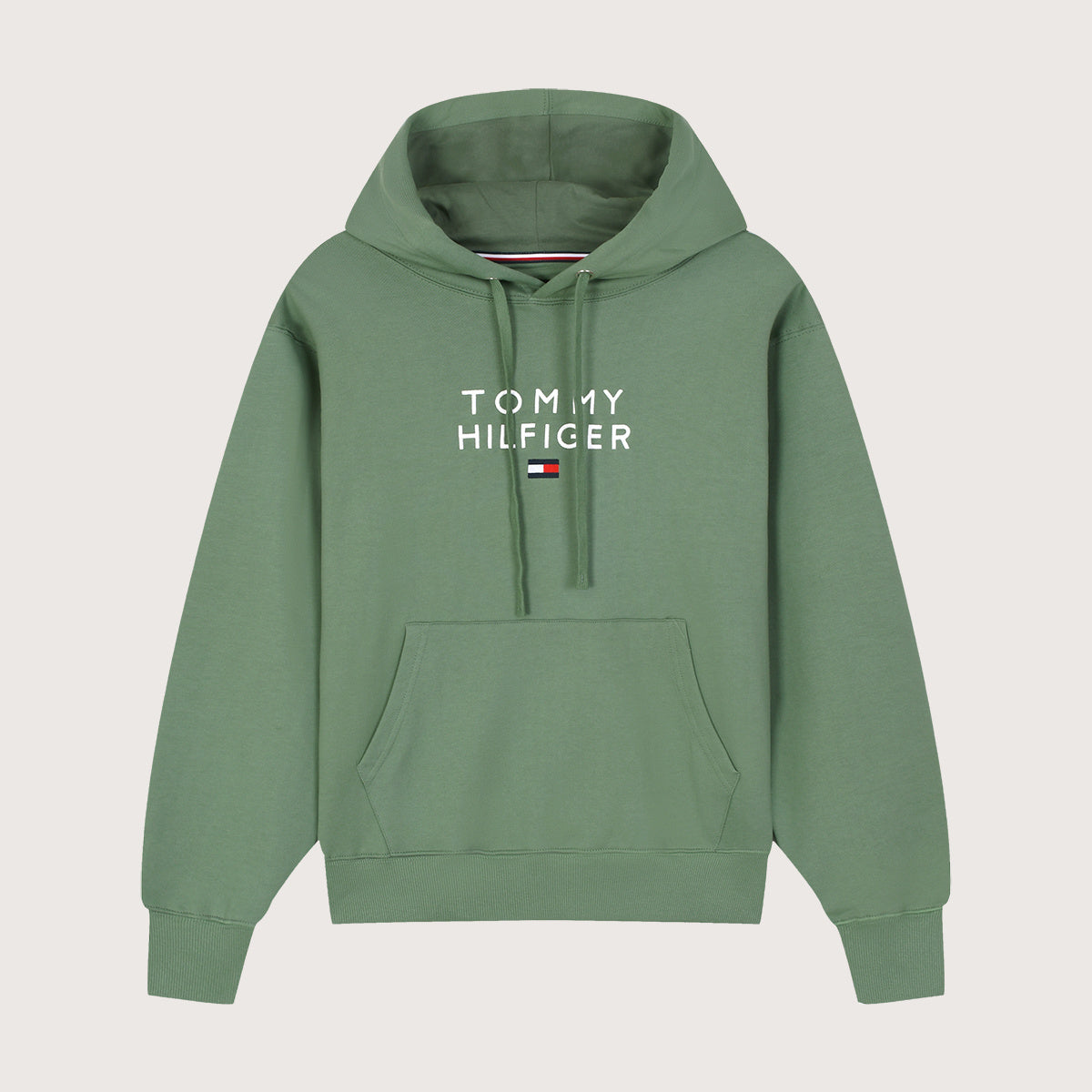 Klassisk Logo Hoodie – Stilren & Bekväm