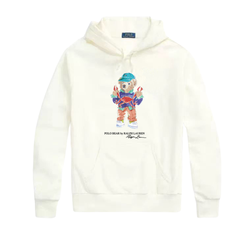 Polo Bear Hoodie – Klassisk stil & modern komfort